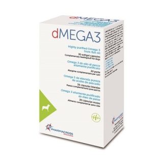 Dmega3 Omega3 Da Olio Di Pesce mangime per cani 30 Perle