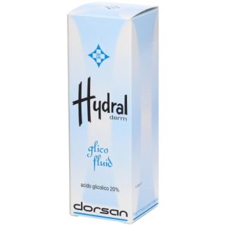 Dorsan Hydral Glico Fluid Emulsione Acido Glicolico 20% 150 Ml