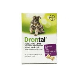 Drontal Multi Ar Carne antielmintico 2 Compresse