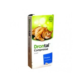 Bayer Drontal Gatto 24 compresse farmaco vermifugo