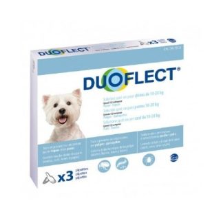 Duoflect Cani Antiparassitario da 10-20kg 3 Pipette X1,41ml