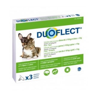 Duoflect Spot on per Cani Da 2-10kg E Gatti > 5kg 3 pipette