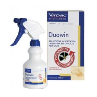 Virbac Duowin Spray Antiparassitario Per Cani 250ml