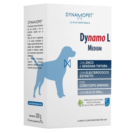 Dynamopet Dynamo L Medium 20 Bustine Da 10g