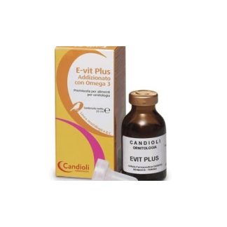 Candioli E-vit Plus mangime per uccelli 20ml