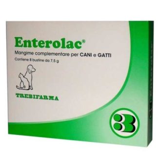 Trebifarma Enterolac Mangime per la diarrea 8 Buste 7,5g