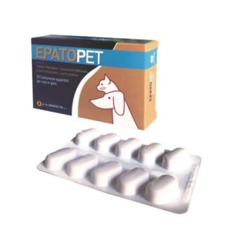 Vet Bros Epatopet 30 compresse mangime complementare
