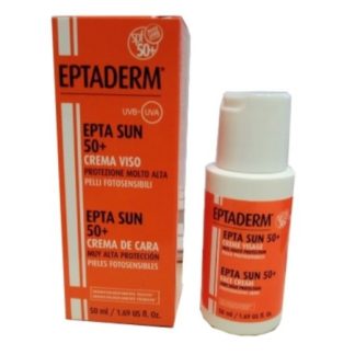 Epta Sun 50+ Fluido Invisibile protezione per il viso 40ml