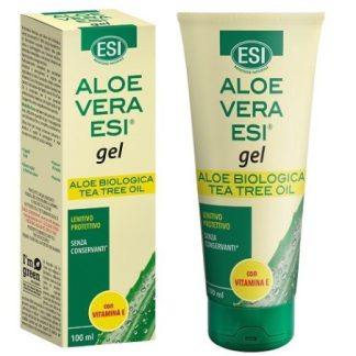 Esi Aloe Vera Gel Tea Tree per pelle secca 100 Ml