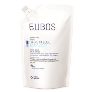 Eubos Olio Bagno Ricarica pelle secca con prurito 400ml