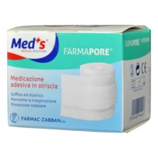 Farmac-zabban Meds Pore Medicazione Adesiva 1mx4cm 5 buste