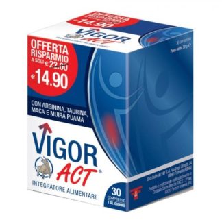 FF Srl Vigor Act Integratore tonico 30 compresse