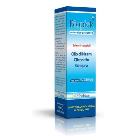 Fitobios Biopick Eudermico Protettivo lozione spray 100 Ml