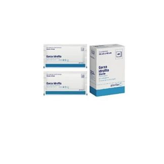 Alvita Garza Idrofila Sterile 10x10cm 25 Pezzi