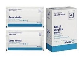Alvita Garza Sterile 10x10cm 50 Pezzi