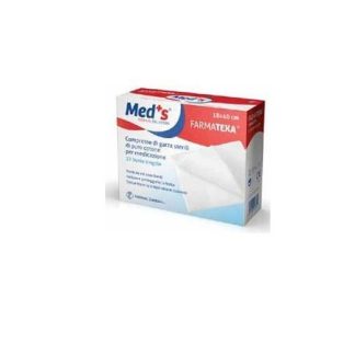 Meds Garza Compressa 12/8 18x40 Cm 12 Pezzi