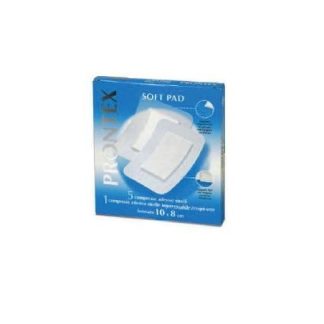 Safety Garza Prontex Soft in tessuto non tessuto 10x8cm 6 Pezzi