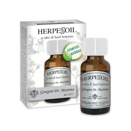 Herpes Oil Olio Di Sant'antonio per cute arrossata 15 Ml
