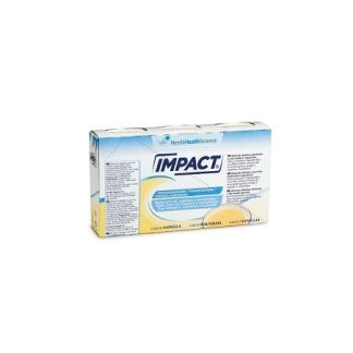 Nestlè Impact Oral Vaniglia alimento con arginina 3 X 237 Ml