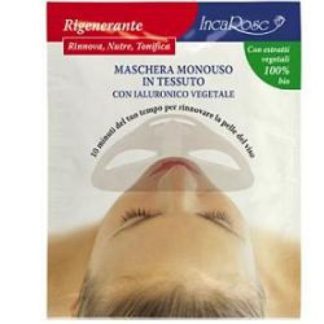 Incarose Maschera Bio Rigenerante e idratante viso 1 pezzo