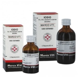 Marco Viti farmaceutici Iodio Soluzione Alcolica Cutanea 25ml