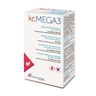 Kcmega3 Omega3 Da Olio Di Pesce altamente purificato 30 Perle