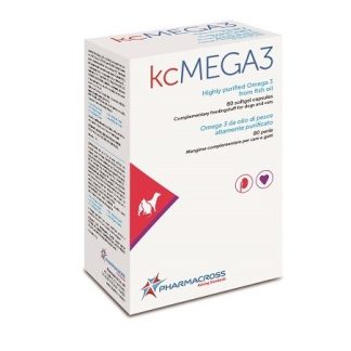 Kcmega3 Omega3 Da Olio Di Pesce 80 Perle per cani e gatti