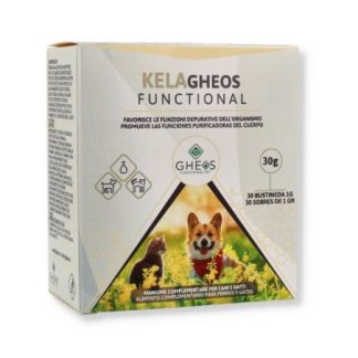 Kela Gheos Functional 30 Bustine depurative per cani e gatti