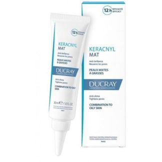 Ducray Keracnyl mat gel crema opacizzante pelli grasse 30ml