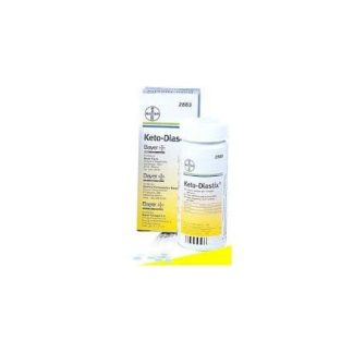 Ketodiastix Glico Cheto 5 Strisce per glucosio e corpi chetonici