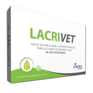 Aurora Biofarma Lacrivet Gocce Oculari Strip 10 Flaconcini