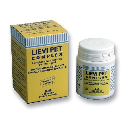 Lievi Pet Complex mangime per cani e gatti 70 Tavolette