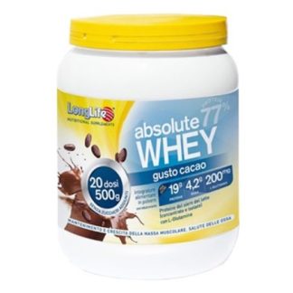 Longlife Absolute Whey Cacao 500 G integratore di proteine