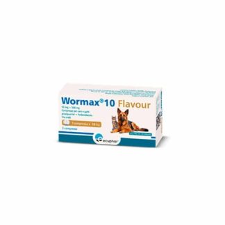 Loxavet Pharma Wormax 10 Flavour 50 Mg + 500 Mg 3 Compresse
