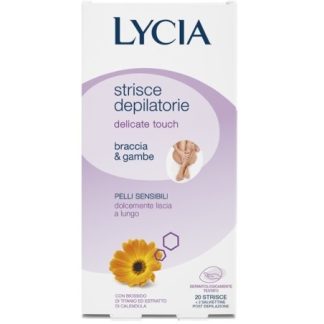Lycia Strisce Depilatorie Braccia e Gambe 20 pezzi