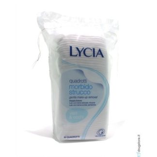 Lycia Quadrotti Morbidi Struccanti 50 pezzi