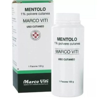 Marco Viti Farmaceutici Talco Mentolato Viti 100 G