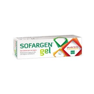 Sofar Sofargen Gel Tubo 25 G cicatrizzante con sulfadiazina di argento