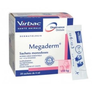 Megaderm Supplemento Cani e Gatti 4ml 32 Sacchetti