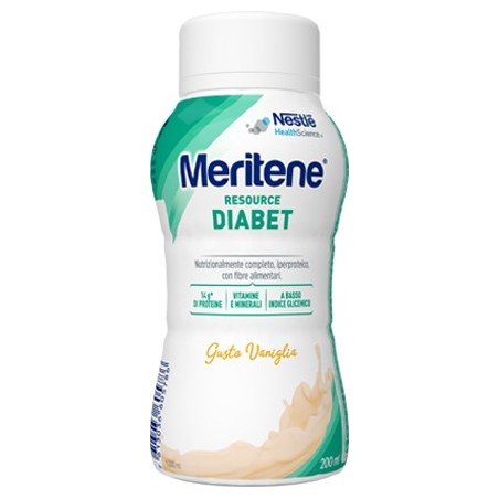 Meritene Resource Diabet Vaniglia Alimento Iperproteico 200 Ml