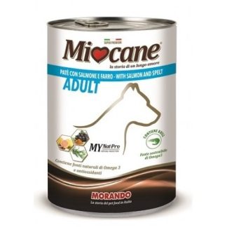 Morando Miocane Umido Patè Salmone Farro 400g