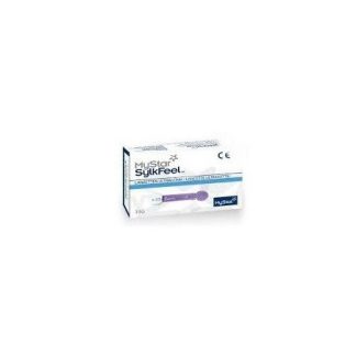 Mystar Sylkfeel Lancette per il controllo della glicemia G33 25 Pezzi