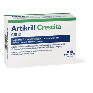 N. B. F. Lanes Artikrill Crescita cane 90 Compresse