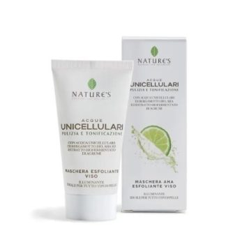 Nature's Acque Unicellulari Maschera Aha Esfoliante Viso 50 Ml