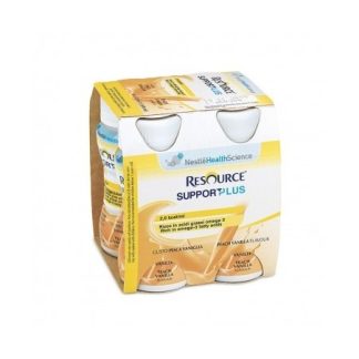 Nestlè Resource Support Plus Gusto Pesca e Vaniglia 4x125 ml