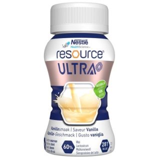 Nestlè Resource Ultra+ Vaniglia 4 Bottiglie