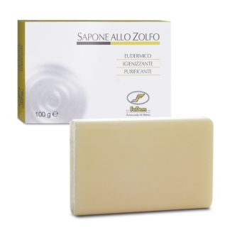 Newfadem Sapone Zolfo Detergente Pelli Grasse 100g