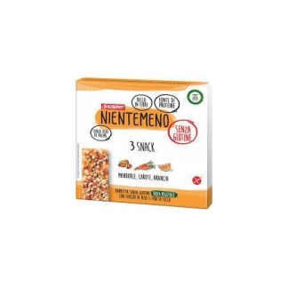 Nientemeno Barretta Mandorle Carota Arancia 3 snack