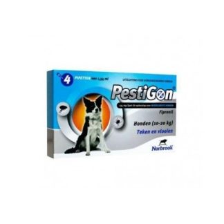 Norbrook Pestigon Spoton antiparassitario Cani 4 Pipette 134mg