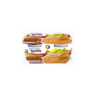Nutilis Pasto Manzo Con Verdure ricco di proteine 300 G 2 Pezzi